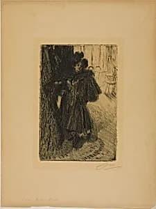 Effet de Nuit II by Anders Zorn