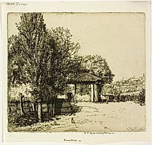 Emelia, Italy by Donald Shaw MacLaughlan