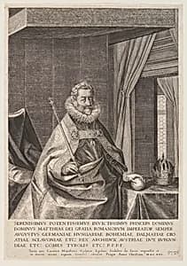 Emperor Matthias by Aegidius Sadeler, II