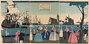 England (Igirisu koku) by Utagawa Yoshitora