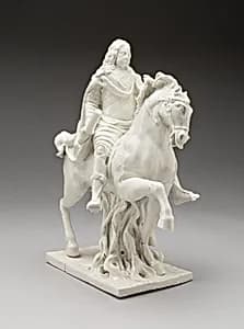 Equestrian Figure by Du Paquier Porcelain Manufactory