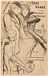 Eros vanné by Henri de Toulouse-Lautrec