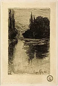 Evening by Francis Seymour Haden