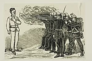 Execution by Firing Squad by José Guadalupe Posada