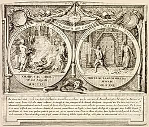 Expulsion of the Jesuits by Gabriel Jacques de Saint-Aubin