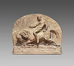 Fall of a Cavalier by Antonin-Marie Moine