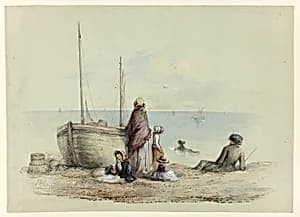 Family on a Beach