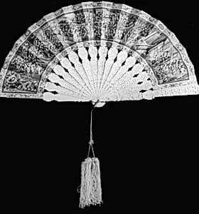 Fan with box by Unknown
