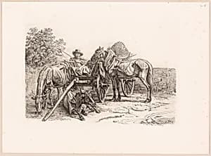 Farmer and His Cart