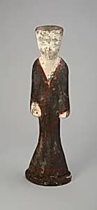 Female Attendant (Tomb Figurine) by Unknown
