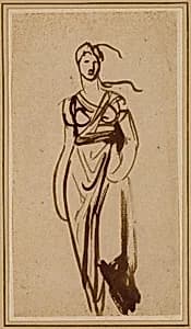 Figure of a Woman by George Romney