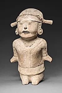 Figure of a Woman in Ceremonial Dress by Veracruz, Classic