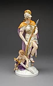 Figure of Bravery (Herzhaftigkeit) by Wilhelm Christian Meyer