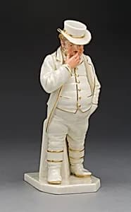 Figure of John Bull by Worcester Porcelain Factory