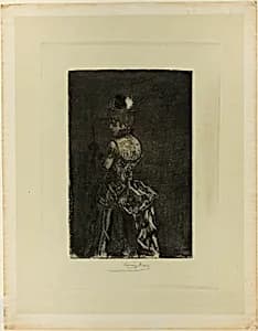First Step by Félicien Rops