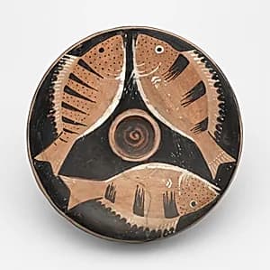 Fish Plate by Ancient Greek