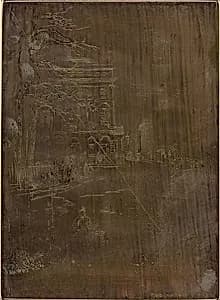 Fitzroy Square by James McNeill Whistler