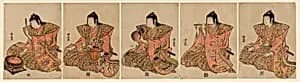 Five Musicians (Gonin bayashi) by Torii Kiyonaga