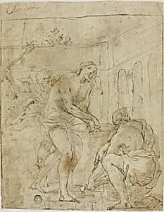 Flagellation of Christ by Lorenzo Garbieri