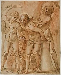 Flagellation of Christ by Follower of Giuseppe Cesari