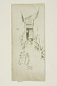 Fleur-de-lys Passage by James McNeill Whistler