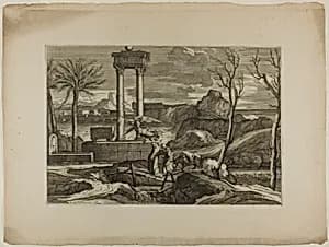 Flight into Egypt by Sébastien Bourdon