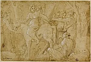 Flight of Clelia by Polidoro da Caravaggio