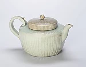 Fluted Teapot by Unknown
