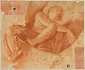 Foreshortened Angel by Antonio da Correggio