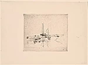 Four Boats by John Henry Twachtman