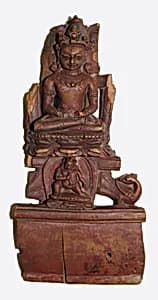 Fragment Depicting a Tathagata by Unknown