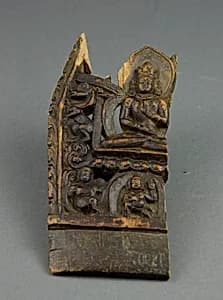 Fragment Depicting a Tathaghata by Unknown