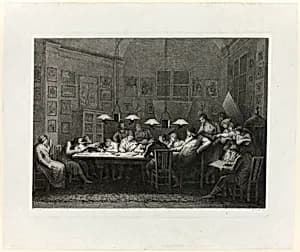 Francesco Rosaspina's Drawing School by Giulio Tomba
