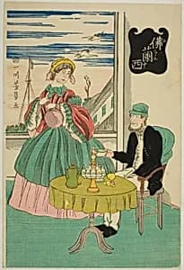 French (Furansu) by Utagawa Yoshikazu