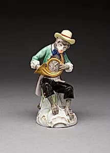 French Horn Player by Vienna State Porcelain Manufactory