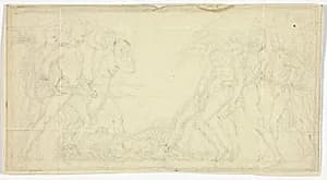 Frieze of Warriors by Thomas Stothard