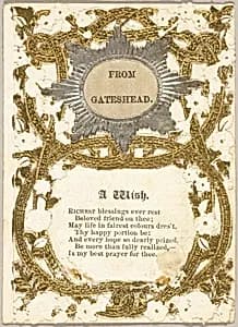 From Gatehead (valentine) by Unknown