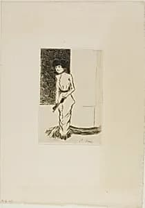 Frontispiece from Croquis Parisiens by Jean Louis Forain