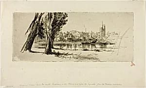 Fulham by Francis Seymour Haden
