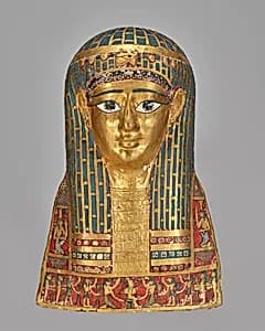 Funerary Mask by Ancient Egyptian