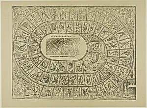 Game of the Goose by José Guadalupe Posada