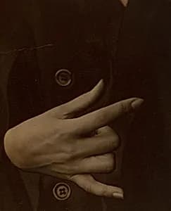 Georgia O'Keeffe—Hand by Alfred Stieglitz