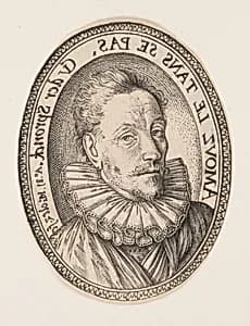 Gheraert van der Spronck by Hendrick Goltzius