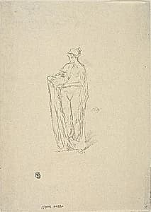 Girl with Bowl by James McNeill Whistler