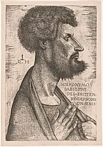 Girolamo da Siena by Daniel Hopfer, I