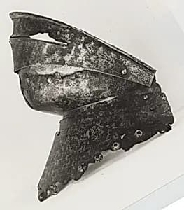 Gorget Plate for Bevor by Unknown