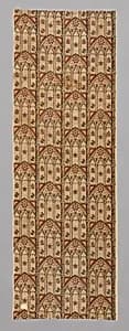 Gothic Arches (Furnishing Fabric) by Unknown