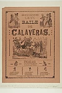 Grand Ball of Calaveras by José Guadalupe Posada