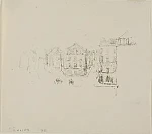 Grand Rue, Dieppe by James McNeill Whistler