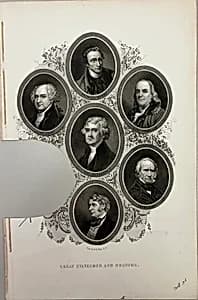 Great statesmen and orators by Unknown artist
